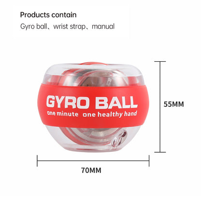 Wrist Trainer Ball Auto-Start Wrist Strengthener Gyroscopic Forearm Exerciser Gyro Ball for Strengthen Arms, Fingers, Wrist Bones and Muscles